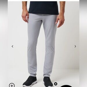 Travis Mathew Open to Close Pants - Gray Stretch 34X30